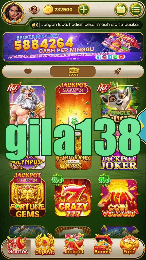 gila138 Masuk