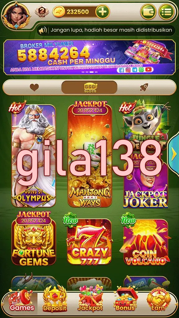 gila138 Tangkapan Layar Resmi APK